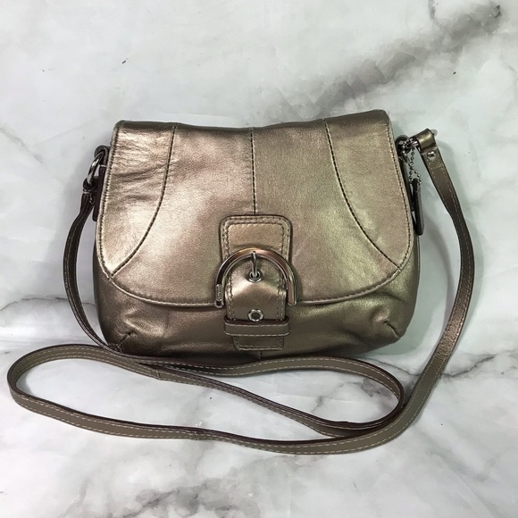Coach Handbags - SOLD small Coach flap bag